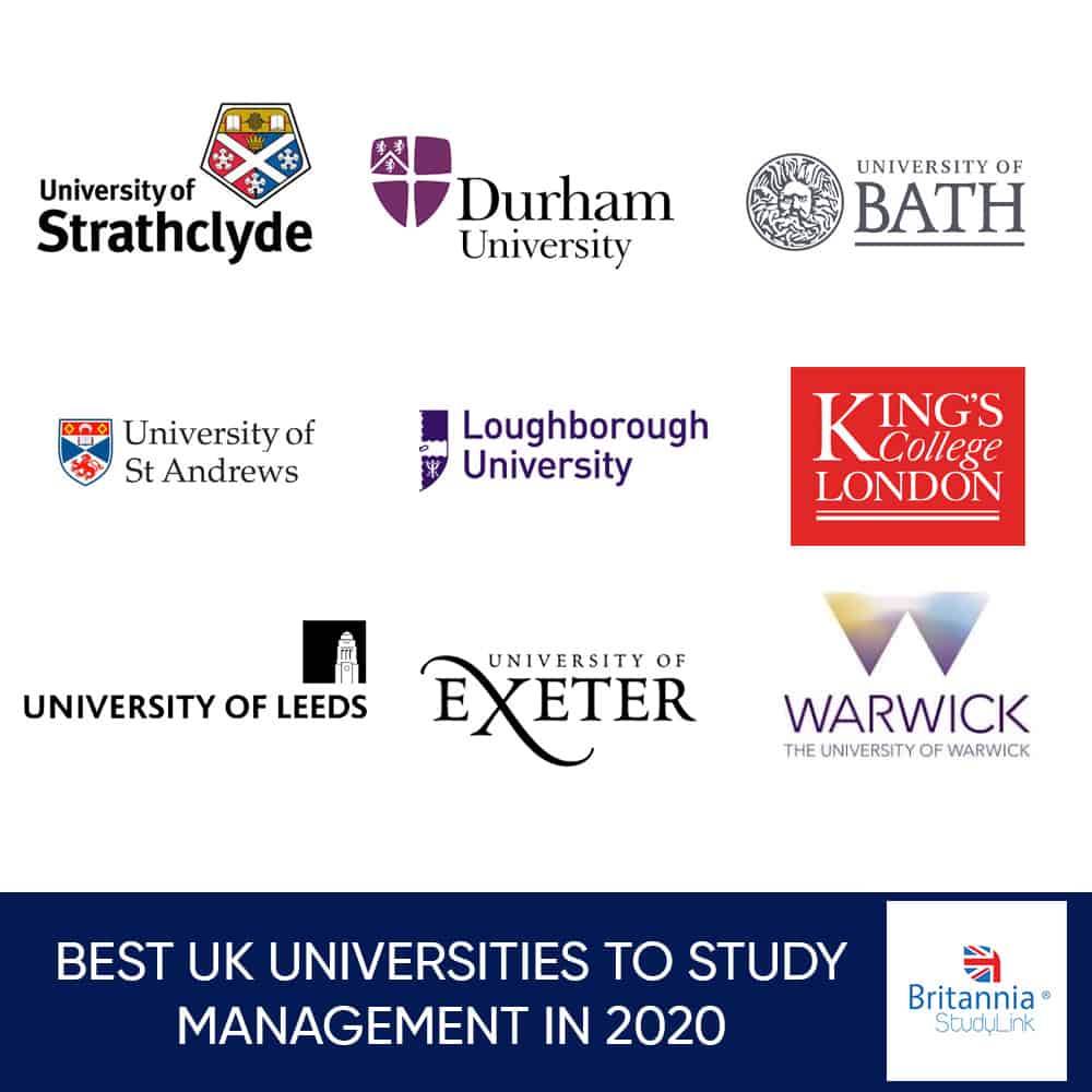 best uk universities management