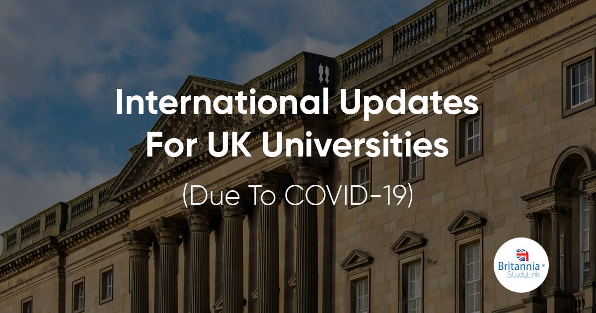 covid 19 updates uk universities students
