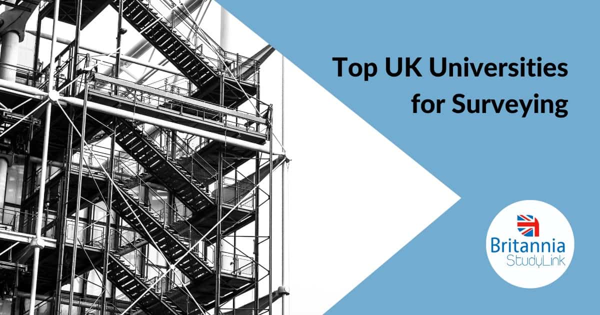 top uk universities surveying