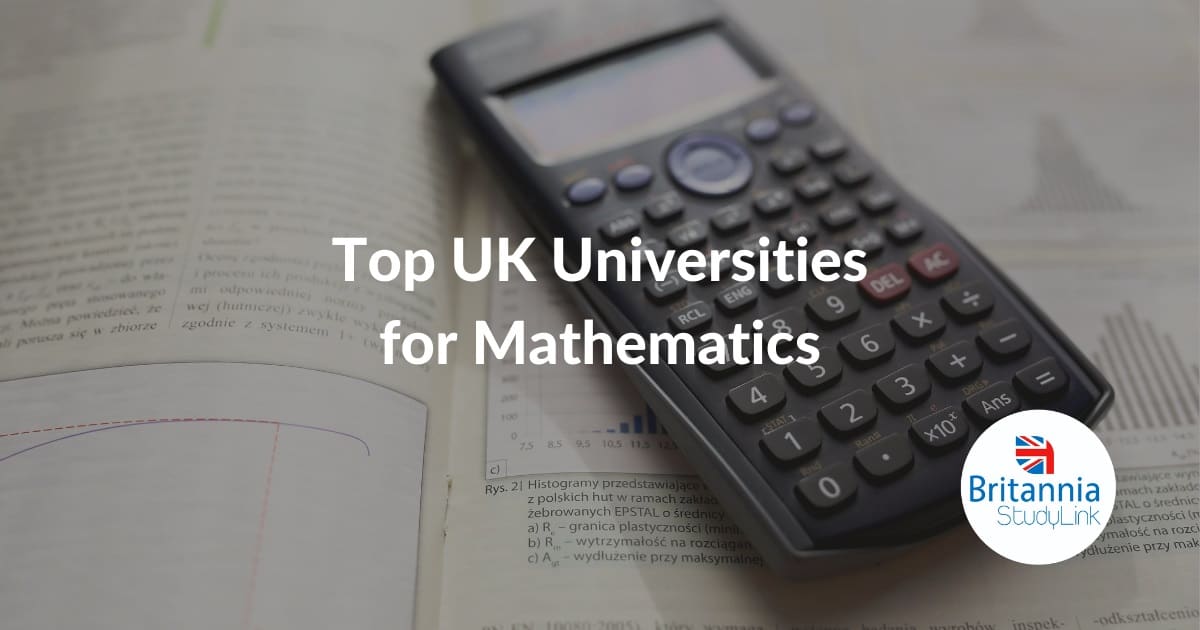 top uk universities mathematics