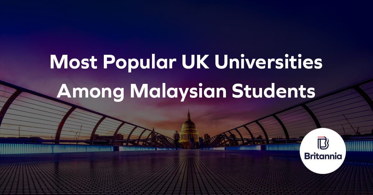 most popular uk universities among malaysians