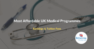 most affordable uk medical programmes