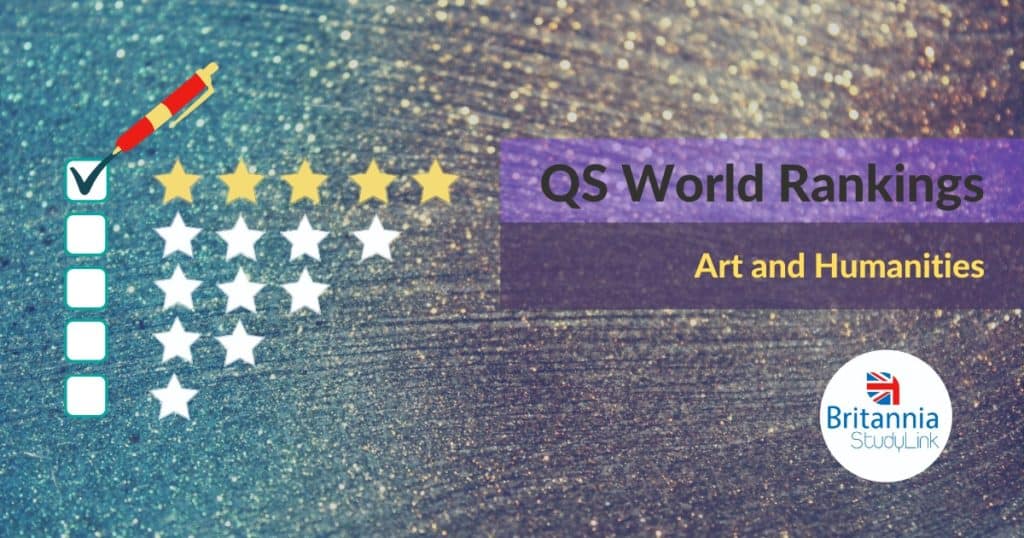 qs world ranking art and humanities