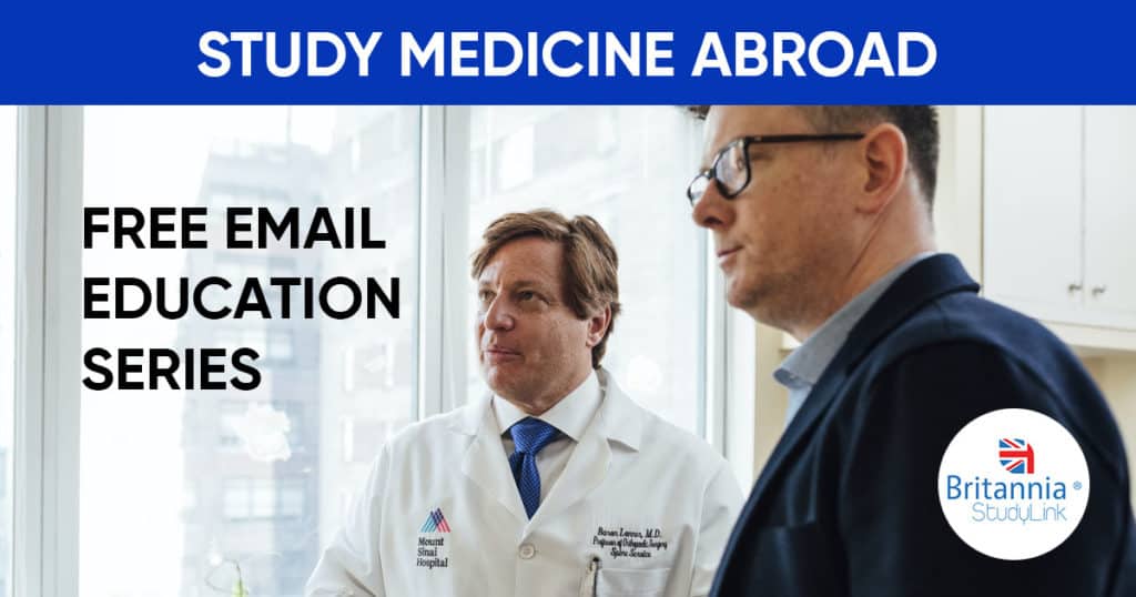 study medicine abroad email series