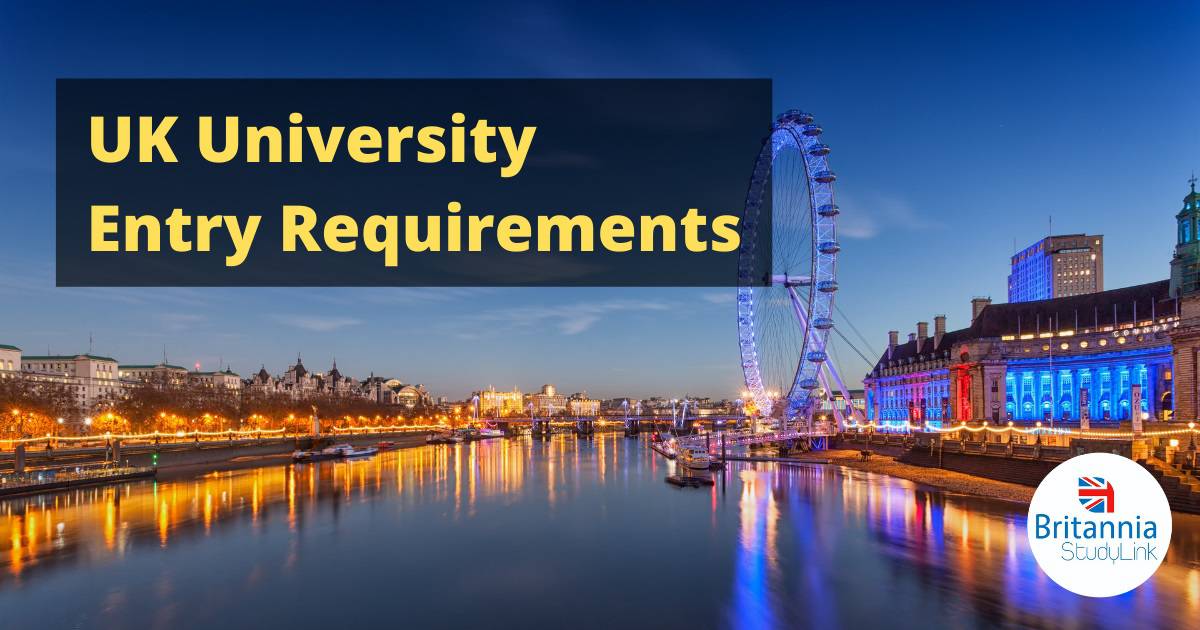 uk university entry requirements