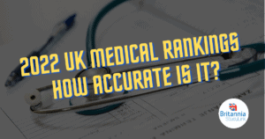 2022 UK medical rankings