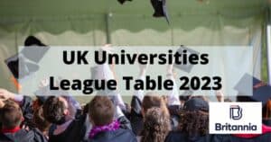 UK Universities League Table 2023