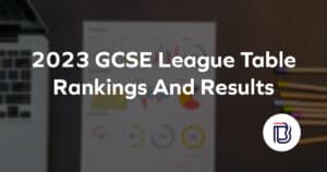 gcse league table rankings and results